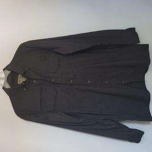 Rustic Ridge mens outdoors button down shirt nylon blend L